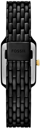 Жіночий кварцовий годинник Fossil Raquel зі сталевим браслетом, 23 мм, колір Smokey Black