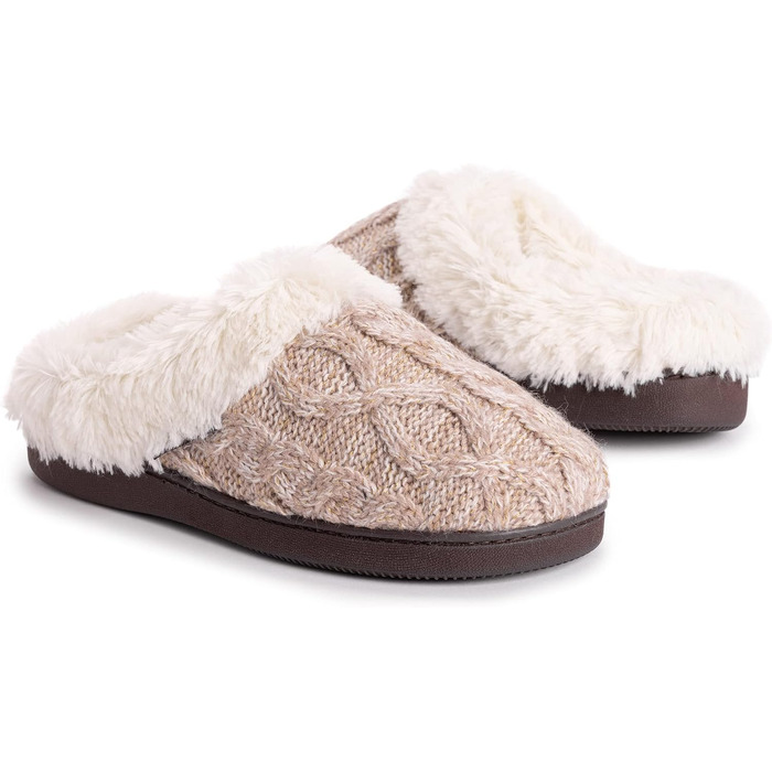 Жіночі капці-клоги MUK LUKS Suzanne, колір слонова кістка (Feenstaub), розмір Small