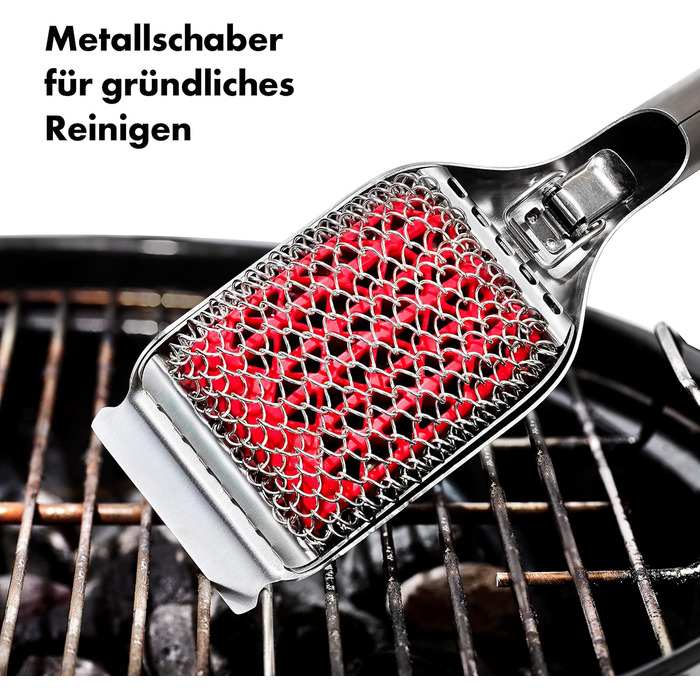 Набір кухонних щипців та лопаток OXO Good Grips для гриля (41 см та 47,5 см) – нержавіюча сталь, безпечне миття в посудомийній машині