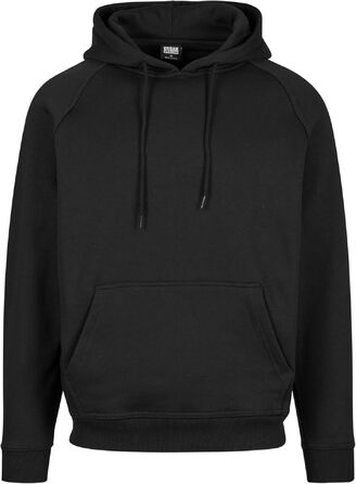 Чоловічий базовий худі Urban Classics з капюшоном, чорний, розмір 3XL