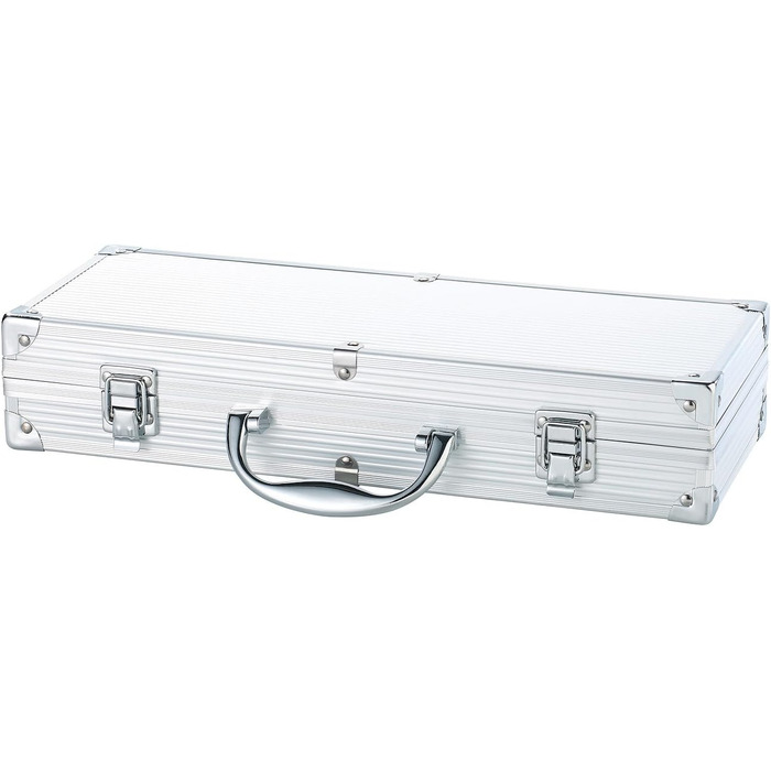 Набір для гриля Rosenstein & Söhne: нержавіюче гриль-посуд в алюмінієвому кейсі