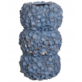 Керамічна ваза для квітів MUZAKI, 52 см, синя