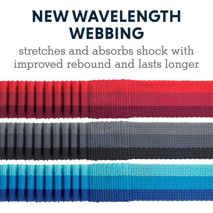 Leine Ruffwear Roamer для бігу, велосипеда та піших прогулянок, сірий граніт, великий розмір (7.3-11ft)