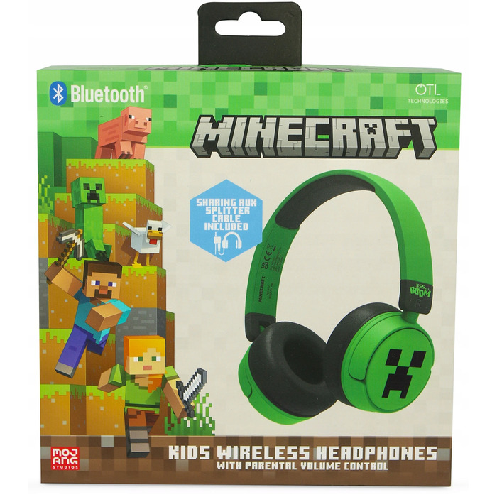 Бездротові навушники OTL Technologies Minecraft Creeper