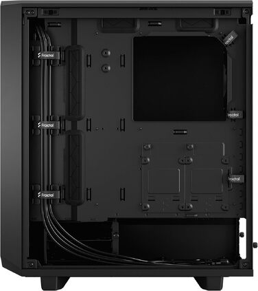 Корпус для ПК Fractal Design Meshify 2 Compact Black ATX, Mid Tower, високий повітряний потік, глуха бічна панель