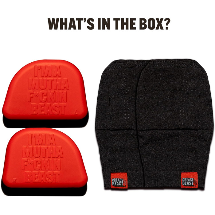 Crease Beast Memory Foam Crease Protector - Prevents Creases in New & Old Shoes - For Jordans, Dunks, Air Force