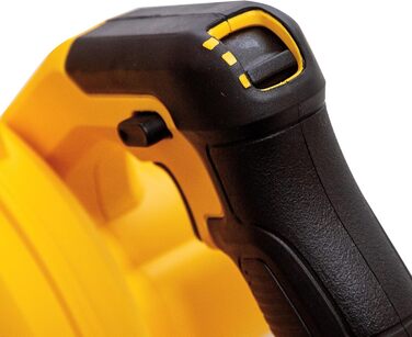 DEWALT Cordless Blower/Leaf Blower (18V, 290 km/h blowing speed, THREE-stage switch, delivered without battery and charger) DCV100-XJ