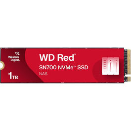 WD Red SN700 1TB NVMe SSD для NAS: Швидкий SSD M.2 з PCIe/NVMe інтерфейсом