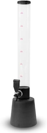XXL Drinks Column Beer Column Beer Tower Party Beer Dispensing Column with Tap (3.5 Liters)