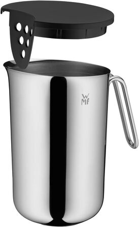 WMF Function Bowls Mixing Bowl 1.5l, with handle, polished Cromargan stainless steel, internal scale, dishwasher safe