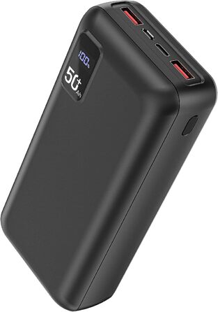 Power Bank 50000mAh з LED дисплеєм, 22.5W PD20W, 3 виходи та 2 входи, USB-C, для iPhone 16/15/14/13/12 Pro Max