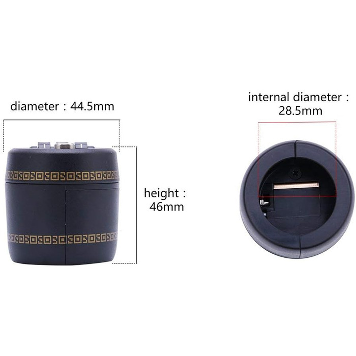 Loboo Idea Combination Lock for Wine and Liqueur Bottles, Bottle Stopper, Password Code Lock, Digital Wine Lock, the diameter of the bottle opening should be between 26 mm and 28 mm