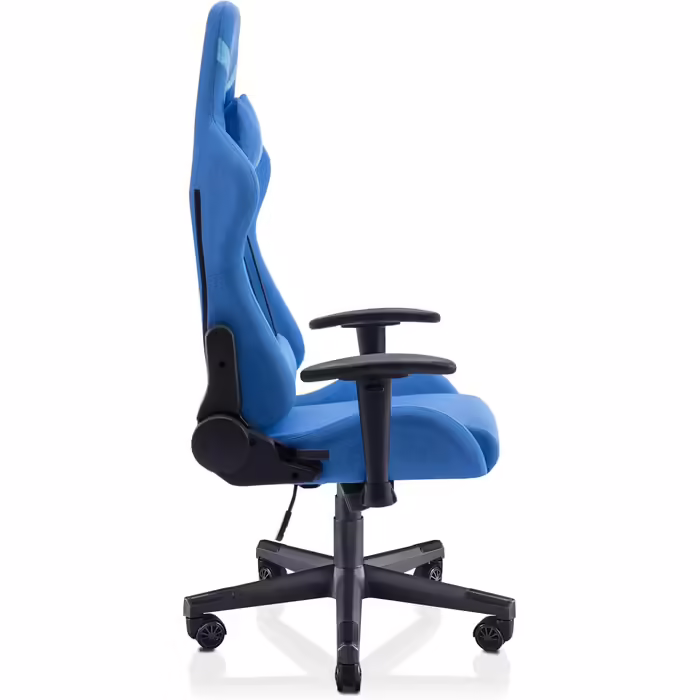 VALK Nyx - Fabric Gaming Chair, Gamer Chair (Breathable Soft Fabric, 160° Recline Angle, 2D Armrests, Ergonomic) Desk Chair, Office Chair (Sapphire Blue) Sapphire Blue Fabric