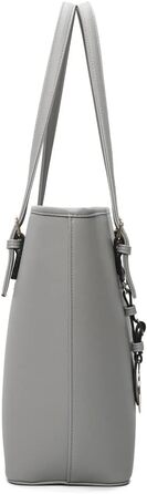 Сумка жіноча Gallantry Paris сіра - містка шопер для документів A4, плечова сумка, сумка для роботи та навчання