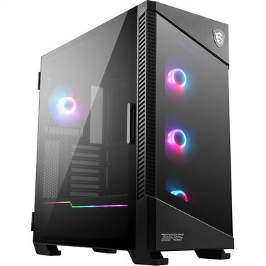 Корпус ПК MSI MPG Velox 100R Mid-Tower для E-ATX з кулькою з загартованого скла та оптимізованим повітряним потоком