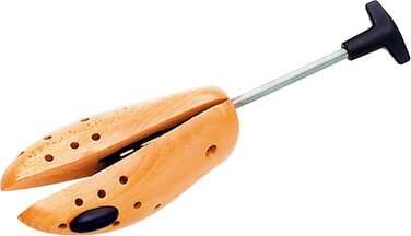 DELFA 1-Piece Shoe Stretcher, Shoe Widener, Shoe Expander made of Beechwood and Metal Mechanics