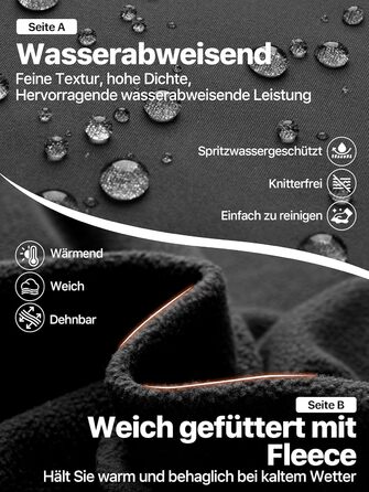 Чоловіча флісова вітровка Free Oldier: тепла, вітронепроникна, двостороння, для роботи та прогулянок. Колір: синьо-чорний (L, сіро-чорний)