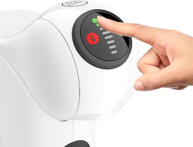 Кавова капсульна машина NESCAFÉ Dolce Gusto Genio S KRUPS, 15 бар, компактна, біла, авто-вимкнення, понад 30 напоїв