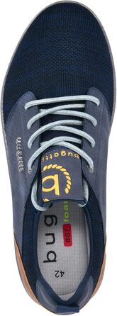 Чоловічі спортивні шнурівки Bugatti Man, напівчеревики, змінне устілка, темно-синій, 43 EU, 4100