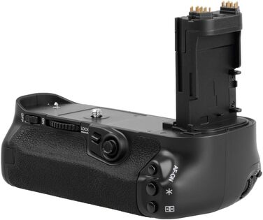 Акумуляторний блок (Battery Grip) сумісний з Canon EOS 7D Mark II, аналог BG-E16, оригінальна якість, з вертикальним (горизонтальним) затвором, для 2 акумуляторів (без акумуляторів)