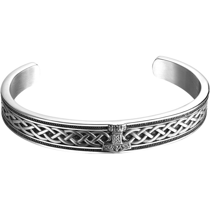 Чоловічий браслет JewelryWe з нержавіючої сталі, плетіння
