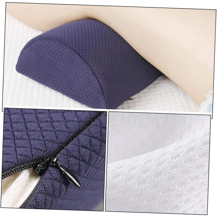 Beaupretty Half-Cylindrical Leg Pillow Office Rest Pillow Neck Support Leg Pillow for Sleeping Cushioned Pillow for Legs Knee Pillow Lumbar Support Pillow for Car Waist Pillow