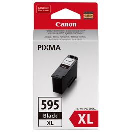 Оригінальний чорнильний картридж Canon PG-595XL чорний (XL-ресурс, до 300 сторінок) для принтерів PIXMA TS4150i, TS6550i, TS7550i