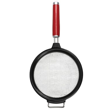 Дрібне кухонне сито KitchenAid з нержавіючої сталі, колір Empire Red (імперський червоний)