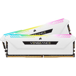 Оперативна пам'ять Corsair Vengeance RGB PRO SL 32GB (2x16GB) DDR4 3200MHz (PC4-25600) C16, 1.35V, Білий