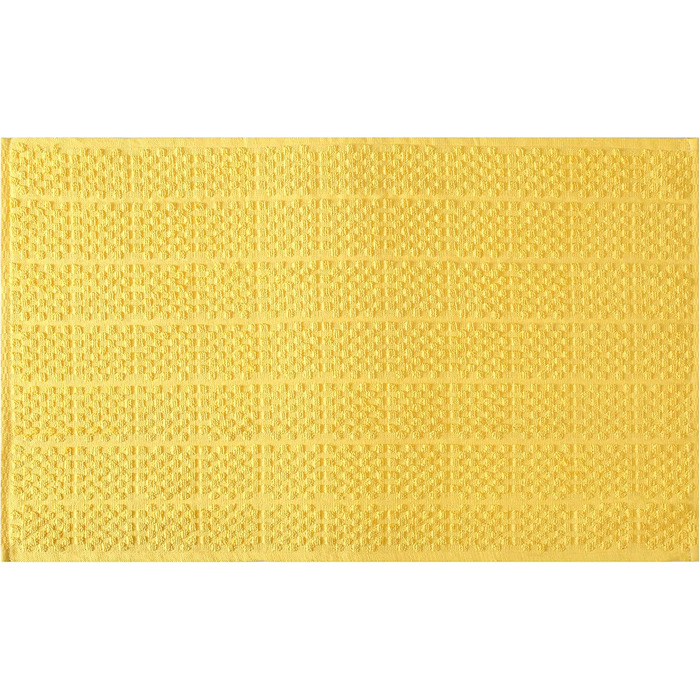 RIANGI Frottee Dishcloths for the Kitchen – Set of 6 Absorbent Dishcloths – Size 40.6 x 66 cm – Decorative Autumn Farmhouse Hand Towel Set – Yellow Kitchen Towels