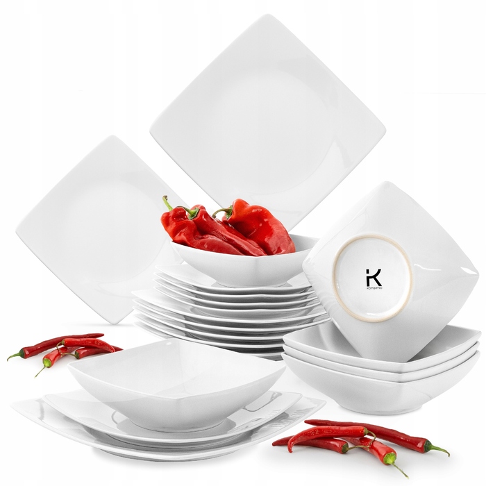 Обідній сервіз Konsimo EPIRI, 18 предметів
