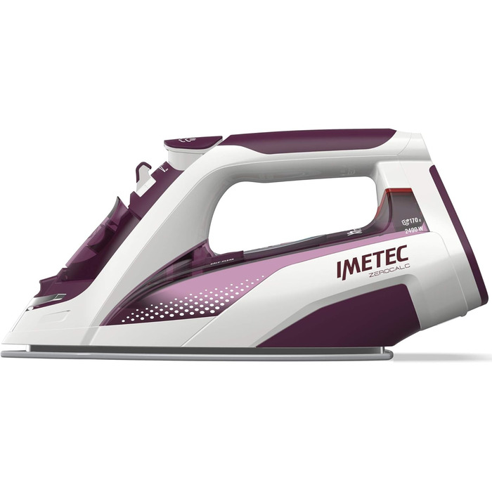 Праска Imetec Intellifast з керамічною підошвою Diamond та технологією IntelliSystem, 2400 Вт, 1.9 м, захист від накипу