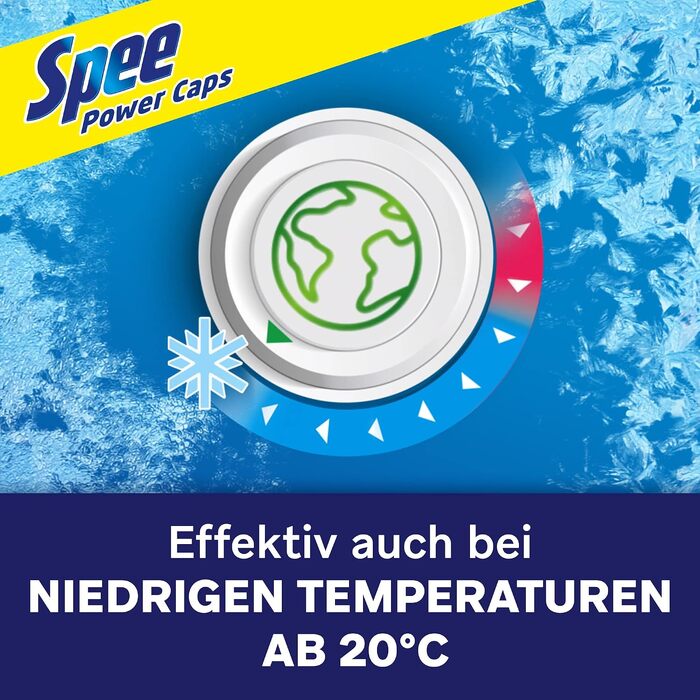 Капсули для прання кольорових речей Spee Power Caps Color, без запаху, 120 шт.