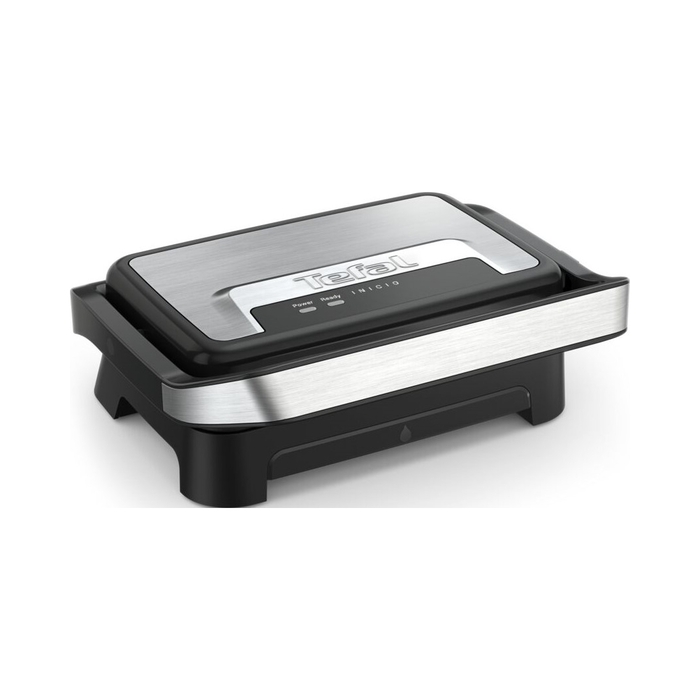 Електричний контактний гриль Tefal GC270D10, сріблястий/сірий, 1000 Вт
