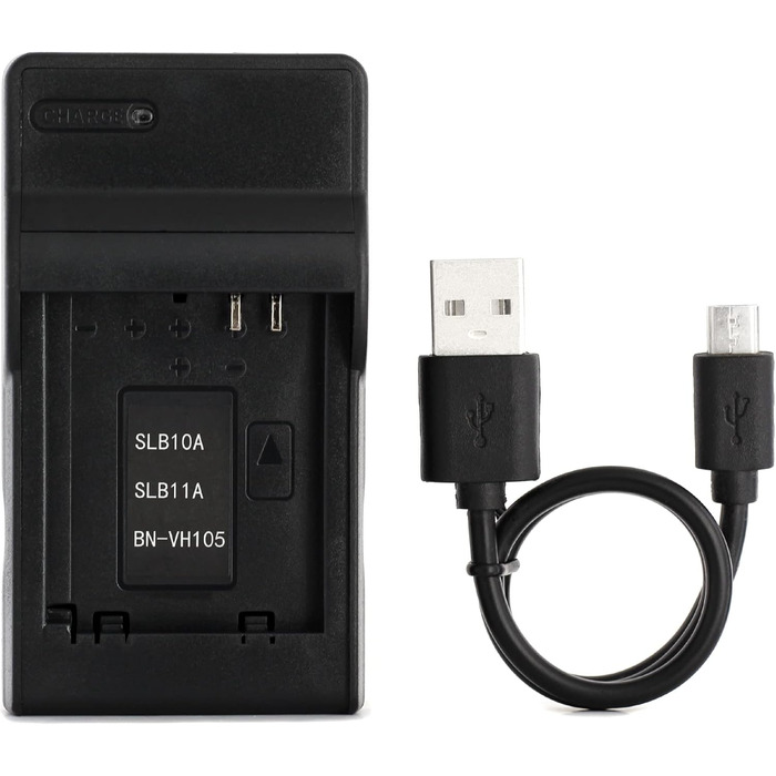 Зарядний пристрій Norifon SLB-10A USB для камер Samsung (P800, PL50-PL70, SL420-SL820, WB150-WB710)