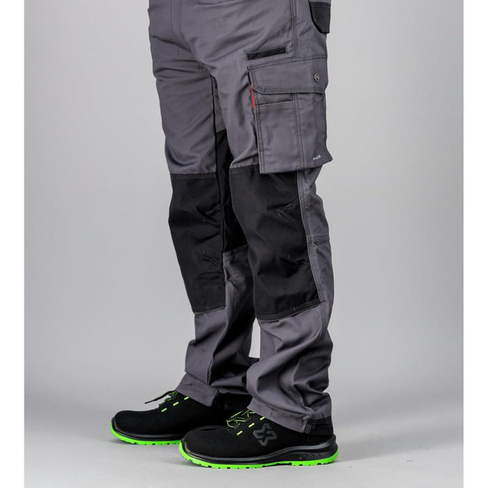 Робочі черевики WÜRTH MODYF Cruise S3 - безпечне взуття для чоловіків та жінок, металодетекторне, водонепроникне, розміри 35-48, чорний/зелений