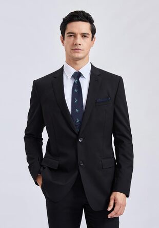 Чоловічий краватковий комплект HISDERN з принтом тварин: краватка та нагрудна хустинка (зелено-жовтий, універсальний розмір)