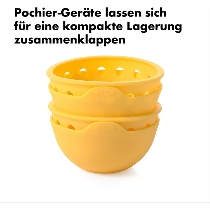 Ручний міксер OXO Good Grips з нержавіючої сталі, вінчик для збивання яєць (набір для приготування яєць пашот)