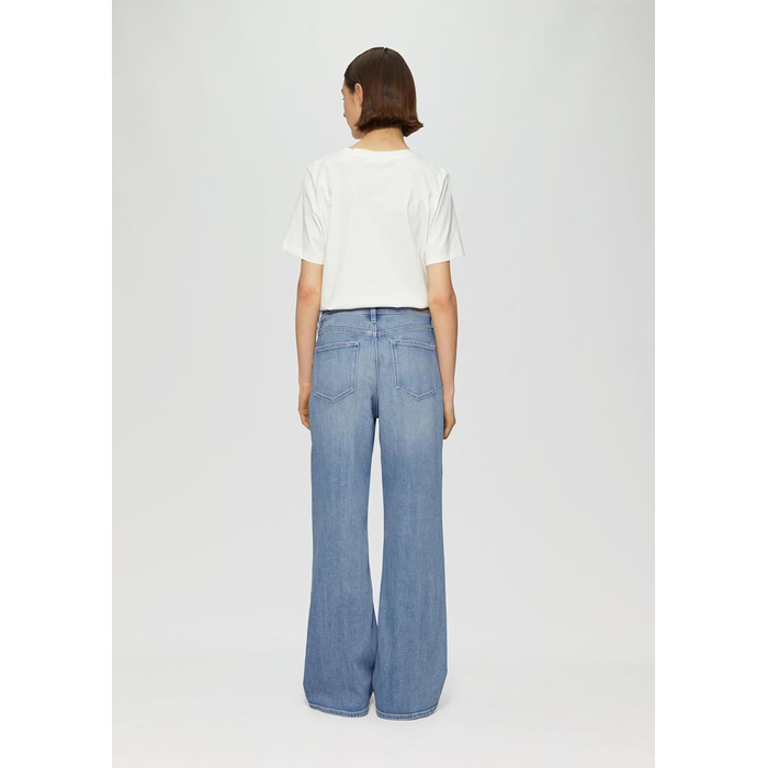 Джинси s.Oliver Suri Regular Fit High Rise Wide Leg (44W 32L, блакитні)