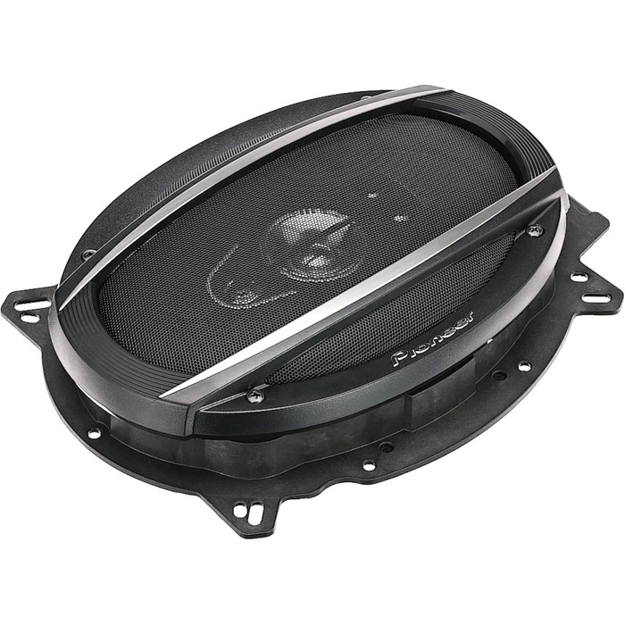 Автомобільна акустика Pioneer TS-A6970F 6x9'', 5-смугові коаксіальні динаміки, комплект з 2-х, потужність 600 Вт, 100 Вт RMS, потужний звук, висока чутливість, монтажна глибина 72 мм, розмір вирізу 153x222 мм, з ґратами