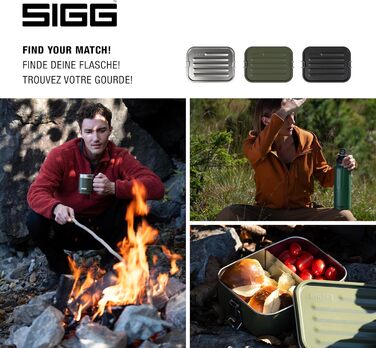 SIGG Gemstone — герметична ланчбокс із нержавіючої сталі 18/8 для офісу, школи та подорожей