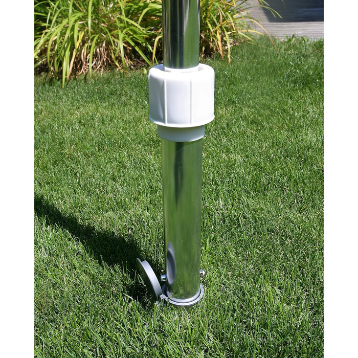 Schneider Base Sleeve for Patio Umbrellas, 827-00, Aluminum, 0.8 kg