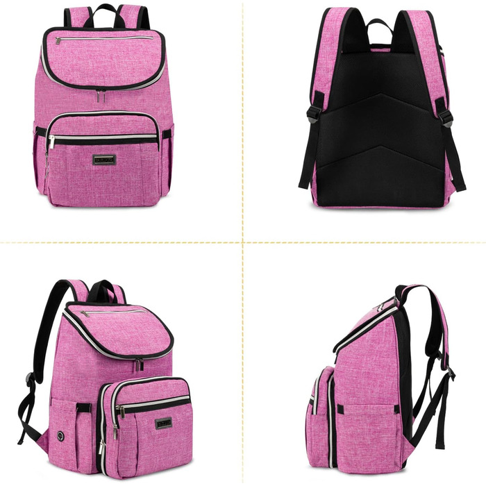 BAGLHER Рюкзак для собак, рожевий - зручний для подорожей