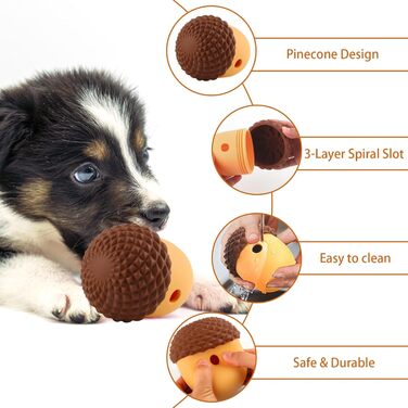 Футбольний м'яч для собак, іграшка для собак, іграшка для цуценят, м'яч для ласощів для собак, великий футбольний м'яч для собак, іграшка для собак, інтелектуальна іграшка для собак, для активностей з домашніми тваринами в приміщенні та на вулиці