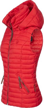 Жіноча перехідна куртка Navahoo Shadaa з капюшоном та стеганою жилеткою, червона, XS-3X (3XL)