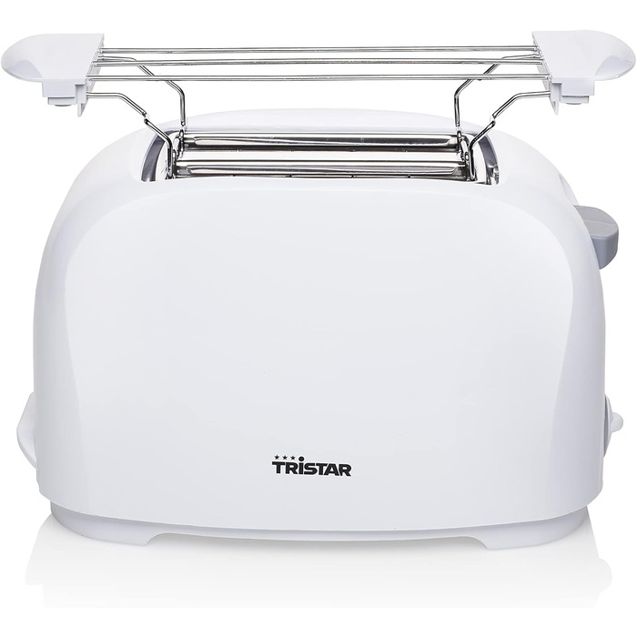 Тостер Tristar BR-1025: 6 рівнів підсмажування, підставка для тостів, знімний лоток для крихт