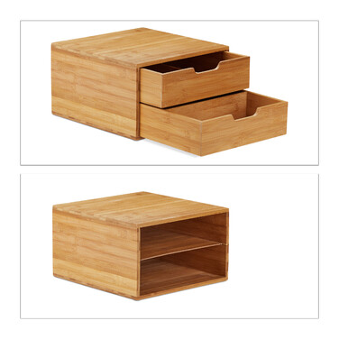 Bamboo Drawer Organizers