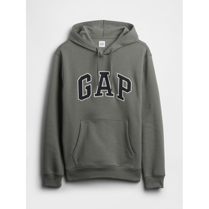 Чоловічий худі Gap з логотипом Heritage, колір Mesculen Green V2, розмір XL
