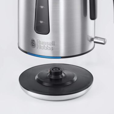 Електричний чайник Russell Hobbs Velocity Fast Boil, 1.7 л, 3100 Вт, нержавіюча сталь