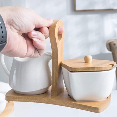 1 Ceramic Jar, Teapot, Salt Shaker, Sugar Bowl, Porcelain Pitcher, Milk Canister, Spice Jars, Salt Pot, Small Sauce Jar, Sauce Bowls, Milk Carafe, Sauce Dispenser for Spices, Salt Container